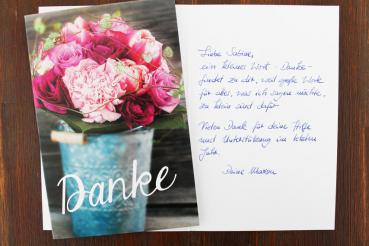 Preview: Grußkarte „Danke“ Preview: Grußkarte „Danke“