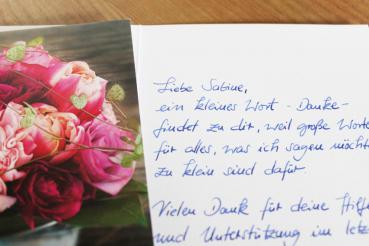 Preview: Grußkarte „Danke“ Preview: Grußkarte „Danke“